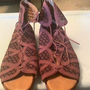 Gentle Souls Drawstring Sandals